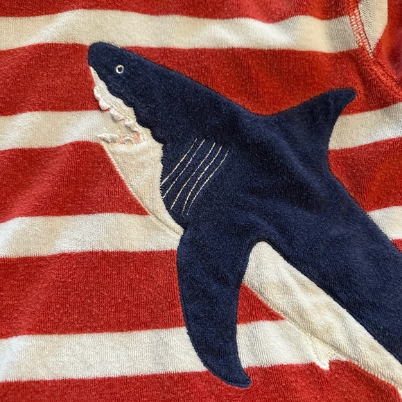 Mini Boden towelling (swim coverup) 3/4 - Picture 2 of 3